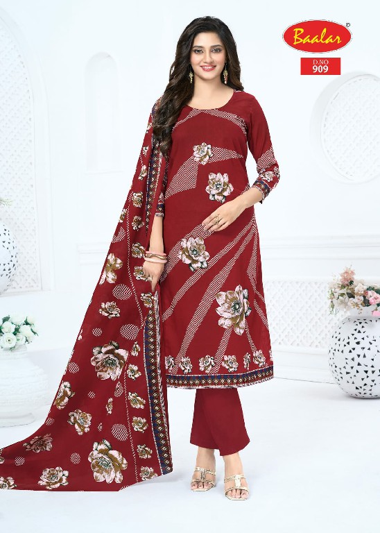 BAALAR PASHMINA VOL 9 WHOLESALE COTTON PRINTED DAILY WEAR DRESS MATERIAL ONLINE