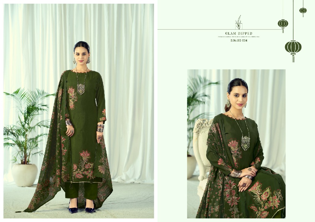 AZARA BY RADHIKA FASHION BEAUTY SILK VOL 12 WHOLESALE MODAL MUSLIN CLASSY DESIGN UNSTITCH SALWAR SUITS ONLINE