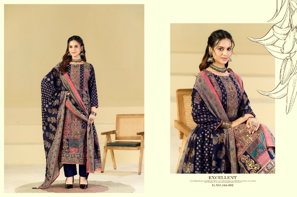 AZARA BY RADHIKA FASHION BEAUTY SILK VOL 14 WHOLESALE MODAL MUSLIN AMAZING UNSTITCH SALWAR SUITS SUPPLIER