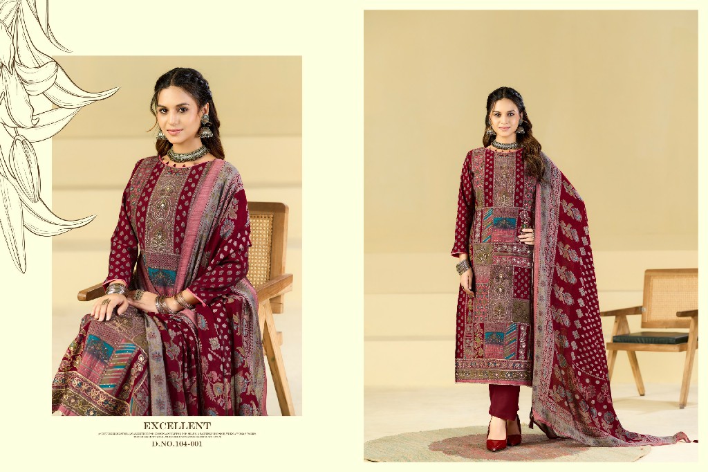 AZARA BY RADHIKA FASHION BEAUTY SILK VOL 14 WHOLESALE MODAL MUSLIN AMAZING UNSTITCH SALWAR SUITS SUPPLIER