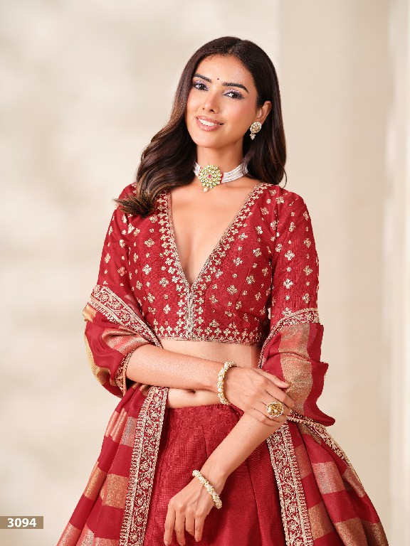 MEHVISH VOL 39 WHOLESALE ART SILK OCCASION SPECIAL LEHENGA CHOLI FOR EXPORT