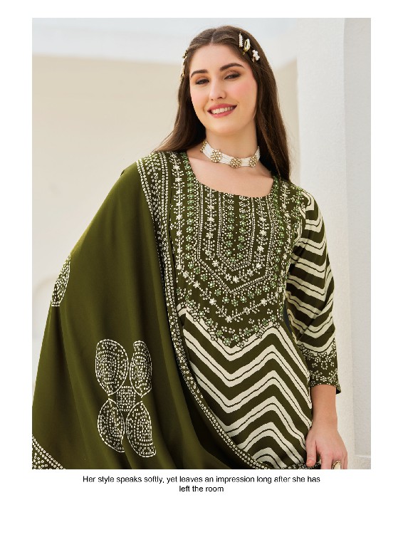 RADHIKA LIFESTYLE SARGAM VOL 1 WHOLESALE READYMADE GAJJI SILK HAND WORK BIG SIZE 3 PCS SUITS SUPPLIER