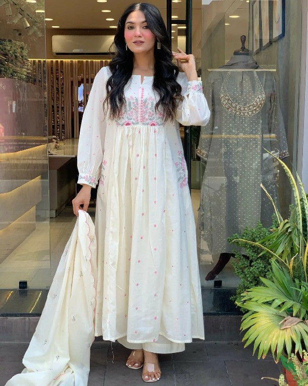 TEXTILEDEAL D.NO RR-1008 WHOLESALE READYMADE HEAVY MAL COTTON DESIGNER GOWN PANT WITH DUPATTA FOR WOMEN ONLINE