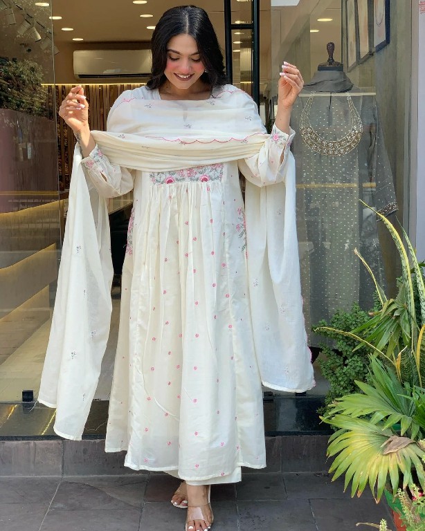 TEXTILEDEAL D.NO RR-1008 WHOLESALE READYMADE HEAVY MAL COTTON DESIGNER GOWN PANT WITH DUPATTA FOR WOMEN ONLINE