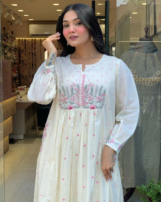 TEXTILEDEAL D.NO RR-1008 WHOLESALE READYMADE HEAVY MAL COTTON DESIGNER GOWN PANT WITH DUPATTA FOR WOMEN ONLINE