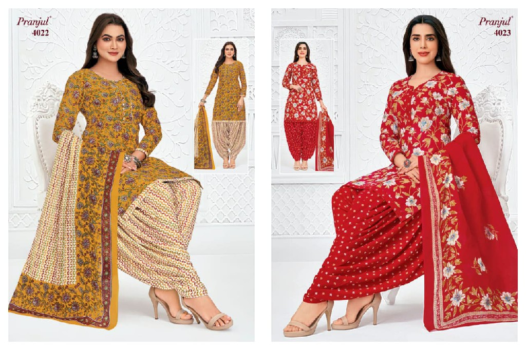 PRANJUL PRIYANSHI VOL 40 WHOLESALE COTTON PRINTED DAILY WEAR DRESS MATERIAL ONLINE