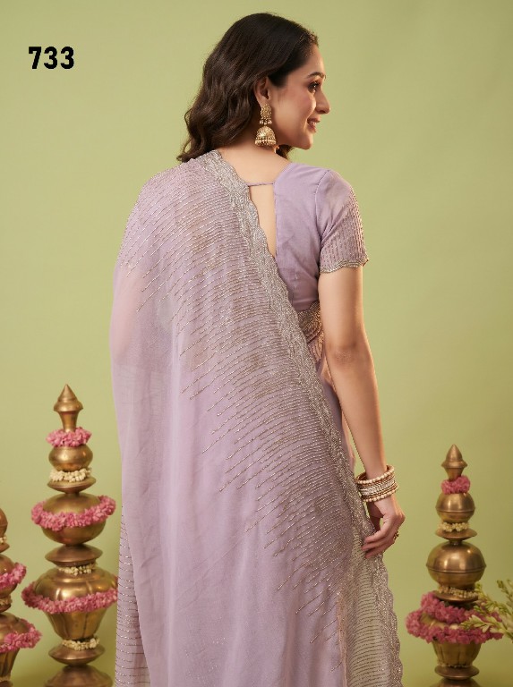 DURGA D.NO 749-733-774-788-787-767 WHOLESALE BEAUTIFUL PARTY WEAR INDIAN SAREES FOR WOMEN SUPPLIER