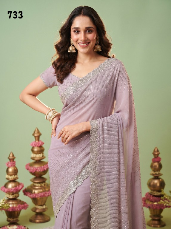 DURGA D.NO 749-733-774-788-787-767 WHOLESALE BEAUTIFUL PARTY WEAR INDIAN SAREES FOR WOMEN SUPPLIER