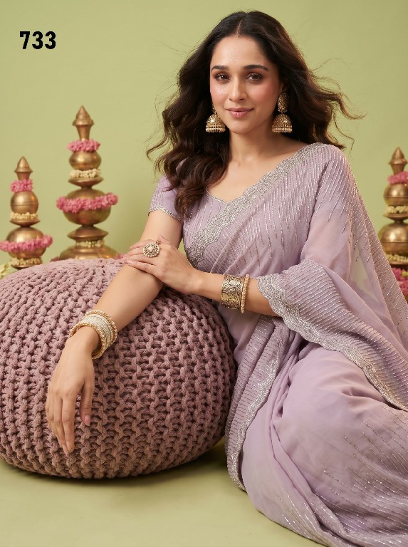 DURGA D.NO 749-733-774-788-787-767 WHOLESALE BEAUTIFUL PARTY WEAR INDIAN SAREES FOR WOMEN SUPPLIER