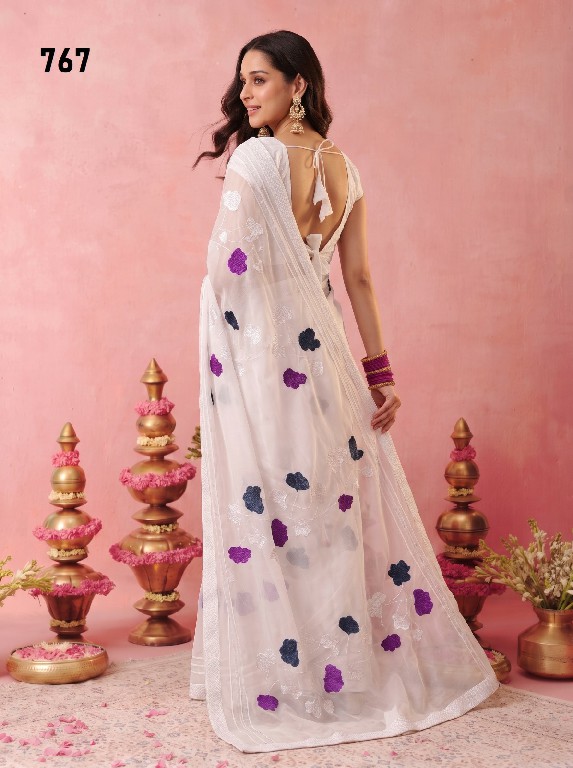 DURGA D.NO 749-733-774-788-787-767 WHOLESALE BEAUTIFUL PARTY WEAR INDIAN SAREES FOR WOMEN SUPPLIER
