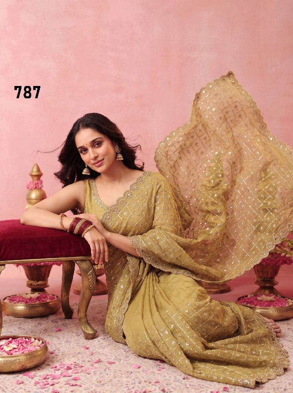 DURGA D.NO 749-733-774-788-787-767 WHOLESALE BEAUTIFUL PARTY WEAR INDIAN SAREES FOR WOMEN SUPPLIER