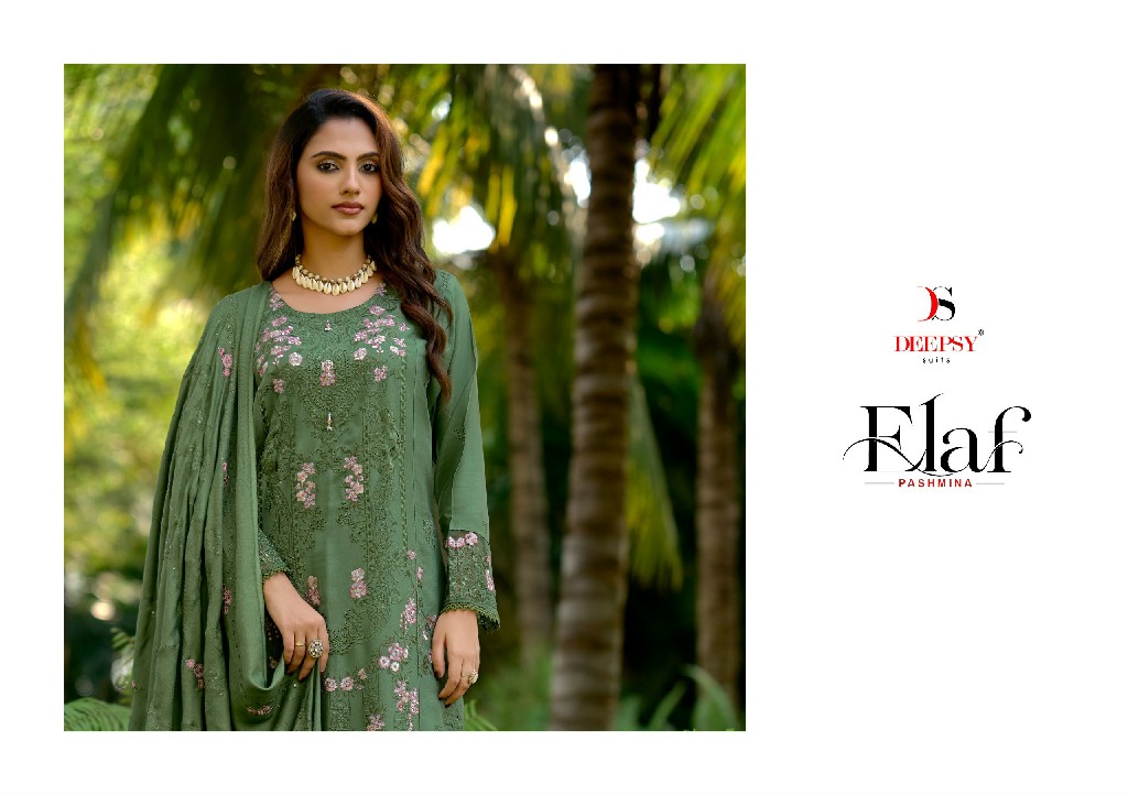 DEEPSY ELAF PASHMINA WHOLESALE VISCOSE PASHMINA WINTER WEAR UNSTITCH SALWAR SUITS EXPORTER