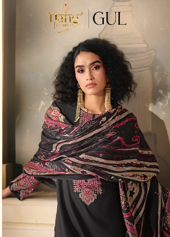 RANG FASHION GUL WHOLESALE PURE PASHMINA WINTER COLLECTION UNSTITCH SALWAR SUITS EXPORTER