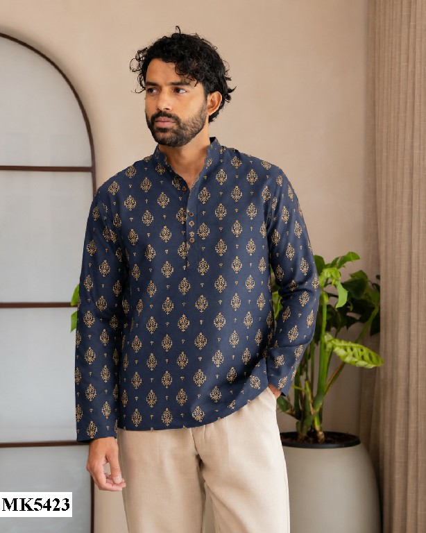 MAHOTSAV MENS SHORT KURTA VOL 4 WHOLESALE READYMADE FESTIVE WEAR SHORT KURTA FOR MENS ONLINE