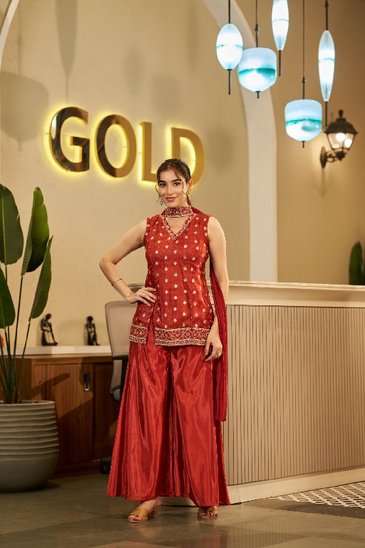MOHILYA D.NO 238 WHOLESALE READYMADE VISCOSE JACQUARD INDO WESTERN DRESS COMBO FOR WOMEN ONLINE