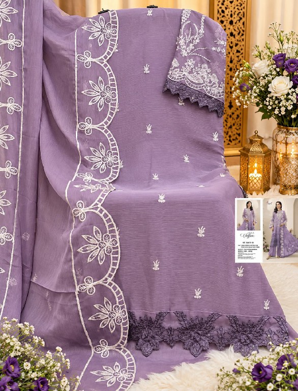SHREE FABS D.NO 5652 WHOLESALE HEAVY CHIFFON PAKISTANI POPULAR DESIGN UNSTITCH SALWAR SUITS EXPORTER