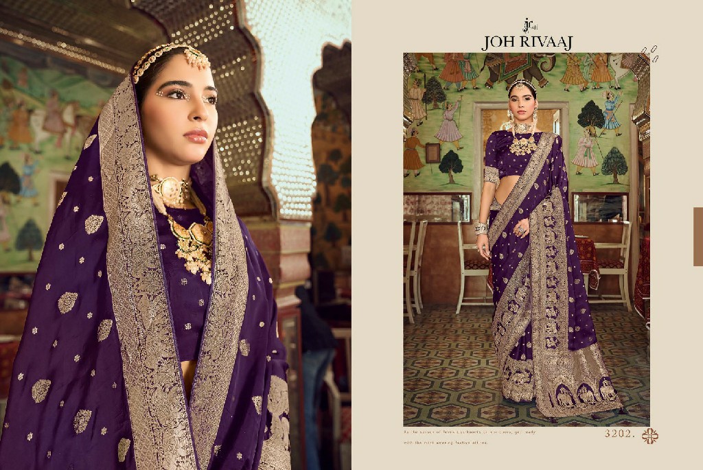 JOH RIVAAJ JERICA WHOLESALE SILK FESTIVE WEAR INDIAN SAREES FOR WOMEN ONLINE