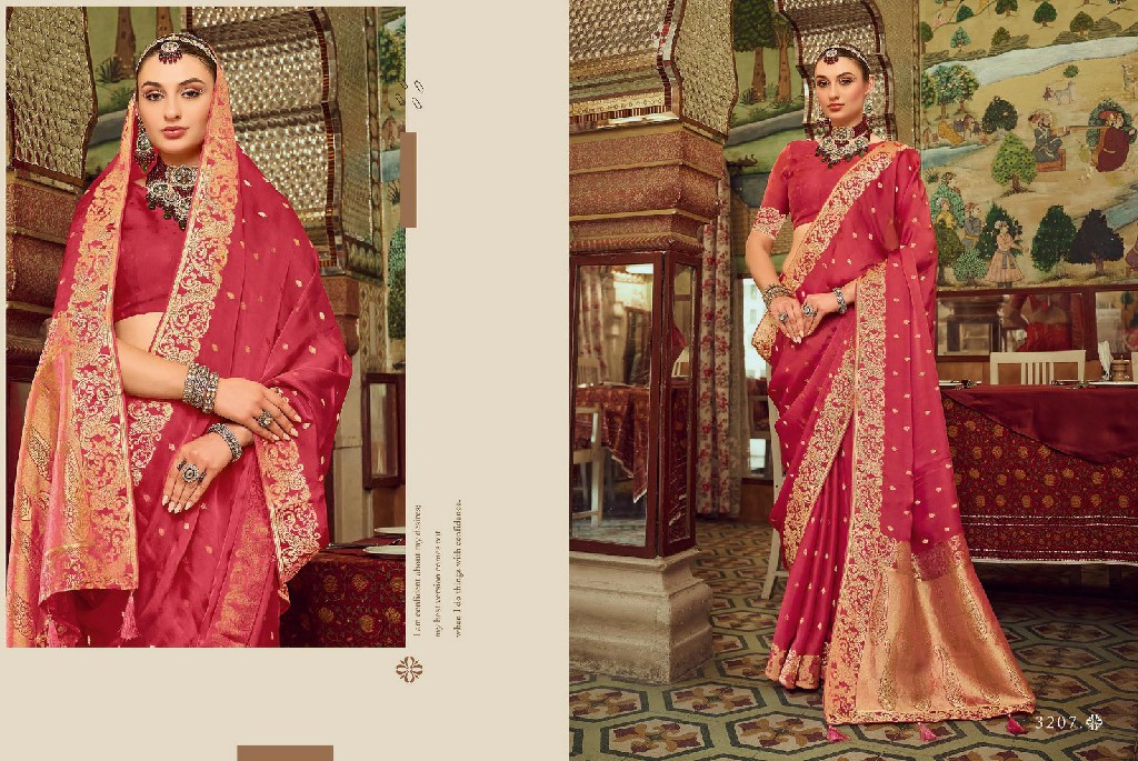 JOH RIVAAJ JERICA WHOLESALE SILK FESTIVE WEAR INDIAN SAREES FOR WOMEN ONLINE