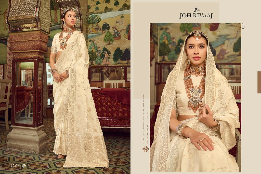 JOH RIVAAJ JERICA WHOLESALE SILK FESTIVE WEAR INDIAN SAREES FOR WOMEN ONLINE