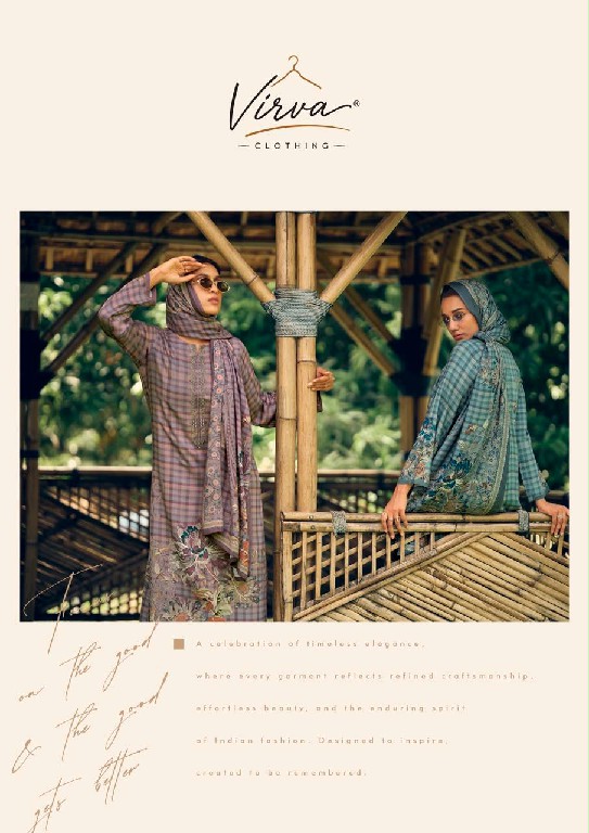VIRVA SILENT MUSE WHOLESALE VISCOSE PASHMINA WINTER SPECIAL UNSTITCH SALWAR SUITS SUPPLIER