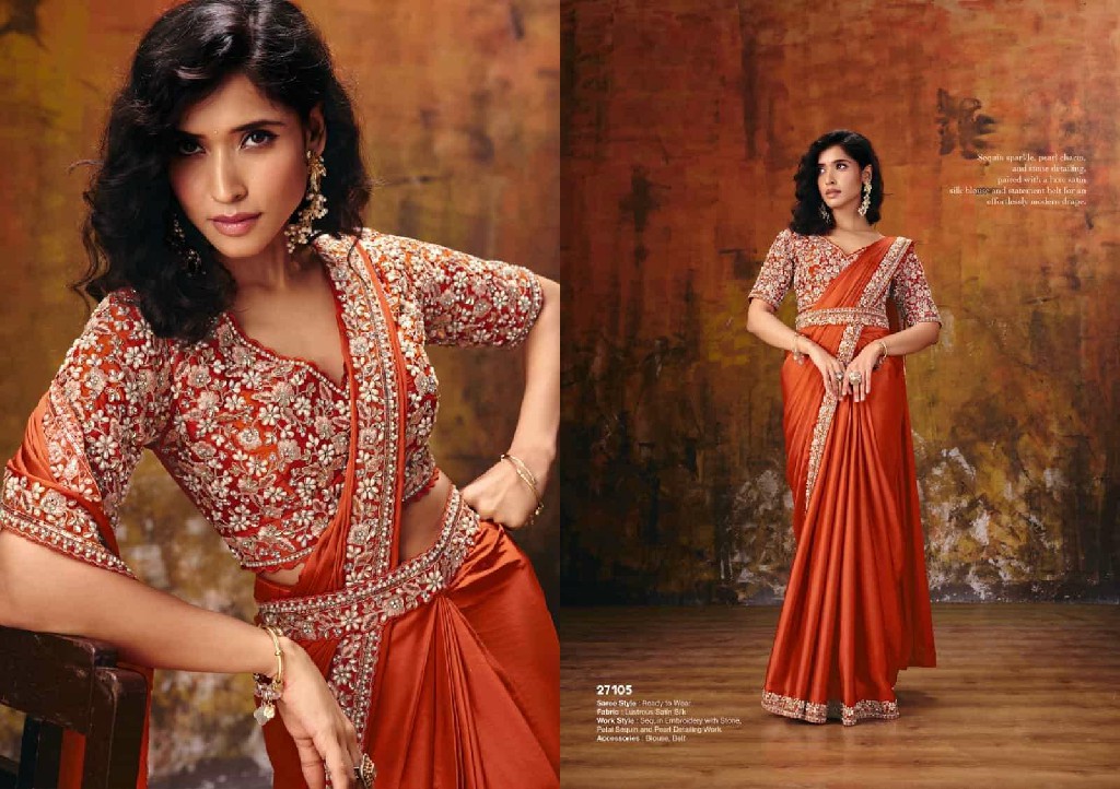 MAHOTSAV MOHMANTHAN-ROYAL GUL 27100 WHOLESALE READY TO WEAR PARTY WEAR SAREES FOR WOMEN ONLINE