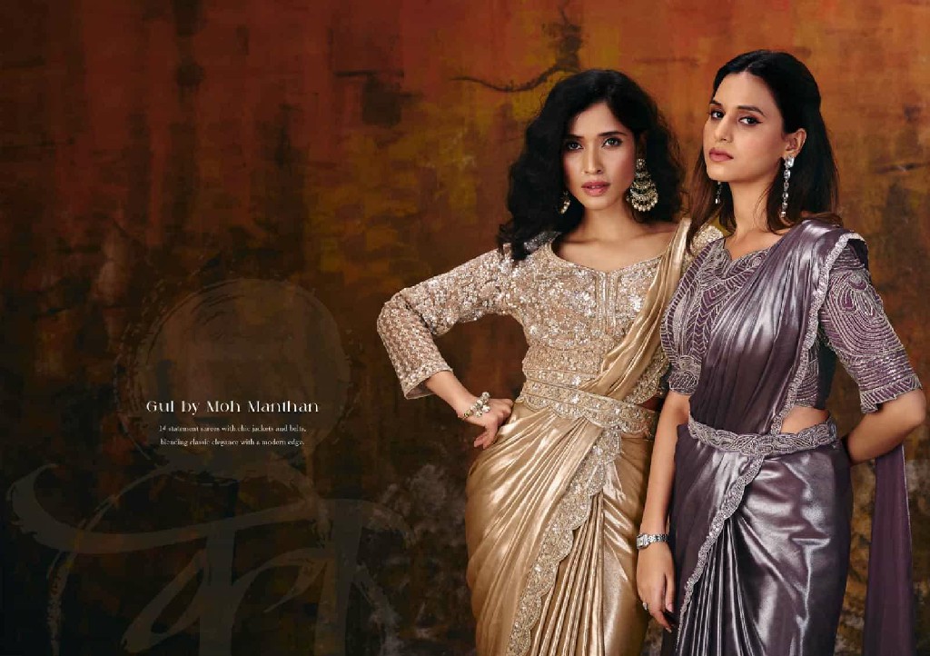 MAHOTSAV MOHMANTHAN-ROYAL GUL 27100 WHOLESALE READY TO WEAR PARTY WEAR SAREES FOR WOMEN ONLINE
