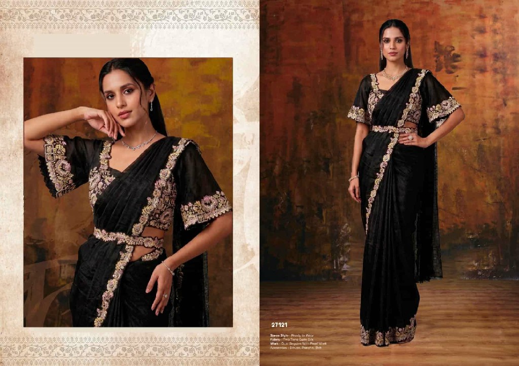MAHOTSAV MOHMANTHAN-ROYAL GUL 27100 WHOLESALE READY TO WEAR PARTY WEAR SAREES FOR WOMEN ONLINE