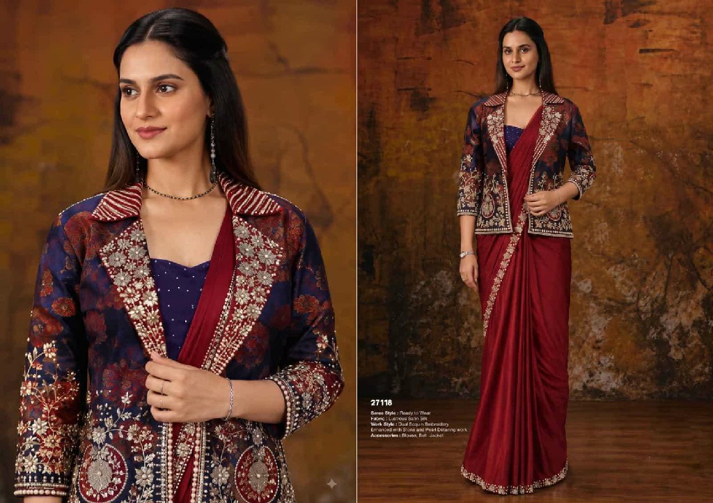 MAHOTSAV MOHMANTHAN-ROYAL GUL 27100 WHOLESALE READY TO WEAR PARTY WEAR SAREES FOR WOMEN ONLINE