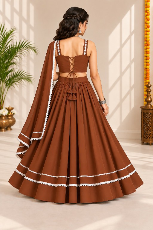 PAYAL CREATION SIYA-28MOM WHOLESALE READYMADE ROMAN SILK MIRROR WORK NAVRATRI LEHENGA CHOLI FOR EXPORT