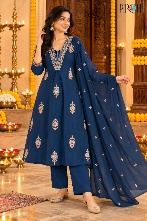 PIROHI MALAIKA WHOLESALE READYMADE MUL CHANDERI BIG SIZE TRENDING 3 PCS SUITS FOR EXPORT