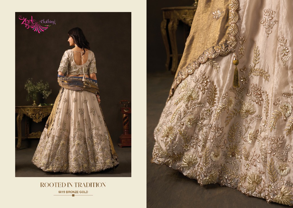 ZEEL CLOTHING LASHKARA WHOLESALE FENDY SILK BEAUTIFUL WORK LEHENGA CHOLI FOR EVERY OCCASION EXPORTER