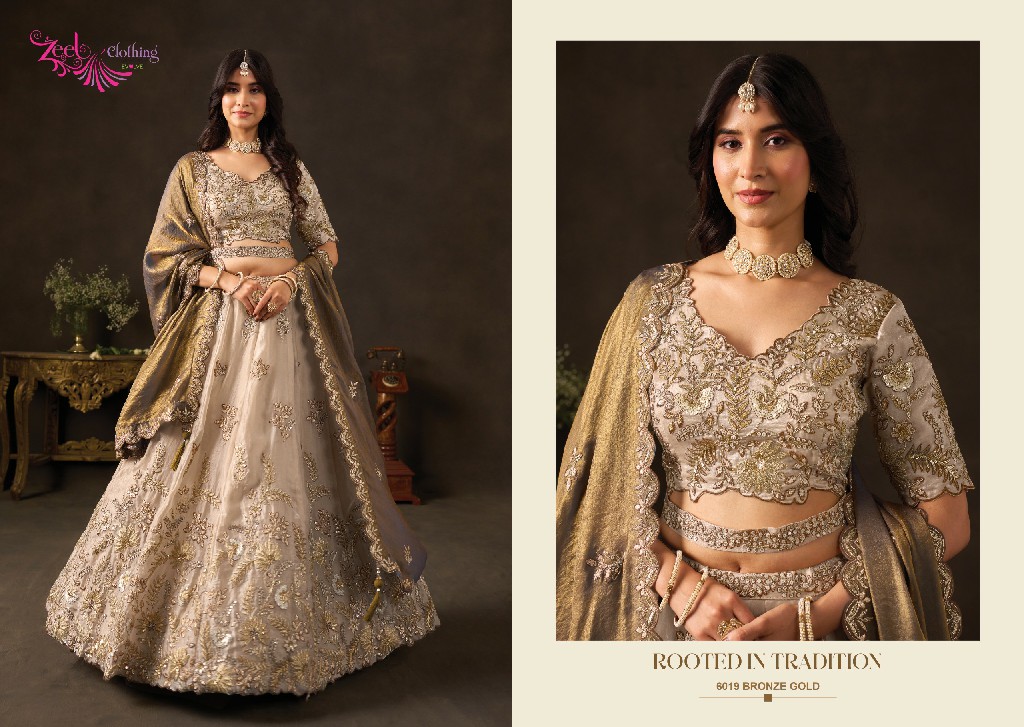 ZEEL CLOTHING LASHKARA WHOLESALE FENDY SILK BEAUTIFUL WORK LEHENGA CHOLI FOR EVERY OCCASION EXPORTER
