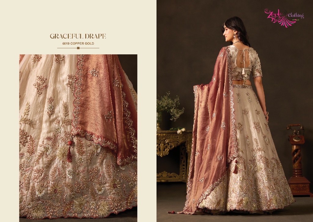 ZEEL CLOTHING LASHKARA WHOLESALE FENDY SILK BEAUTIFUL WORK LEHENGA CHOLI FOR EVERY OCCASION EXPORTER