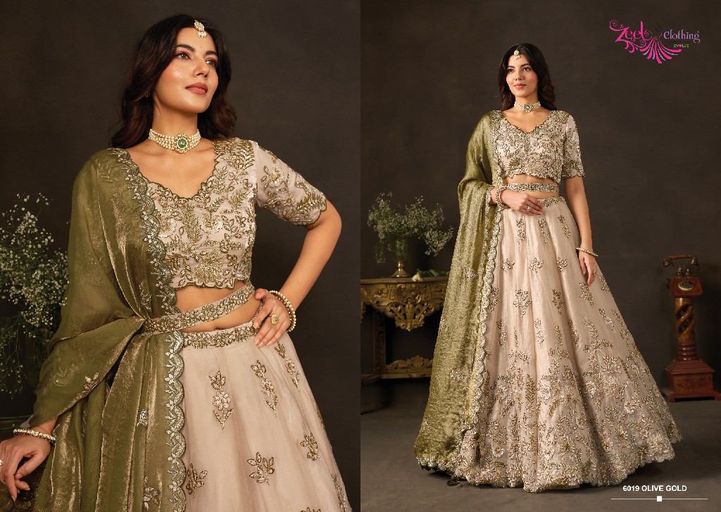 ZEEL CLOTHING LASHKARA WHOLESALE FENDY SILK BEAUTIFUL WORK LEHENGA CHOLI FOR EVERY OCCASION EXPORTER