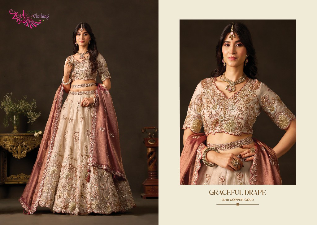 ZEEL CLOTHING LASHKARA WHOLESALE FENDY SILK BEAUTIFUL WORK LEHENGA CHOLI FOR EVERY OCCASION EXPORTER