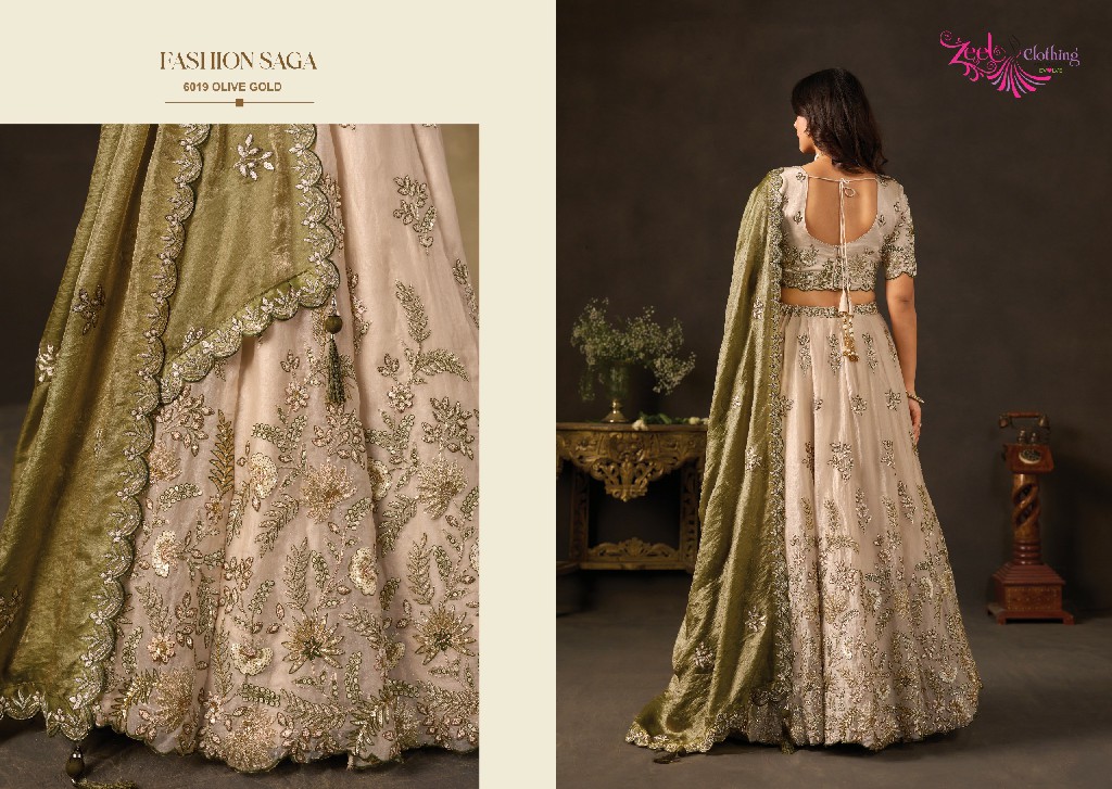 ZEEL CLOTHING LASHKARA WHOLESALE FENDY SILK BEAUTIFUL WORK LEHENGA CHOLI FOR EVERY OCCASION EXPORTER