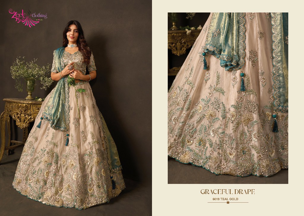 ZEEL CLOTHING LASHKARA WHOLESALE FENDY SILK BEAUTIFUL WORK LEHENGA CHOLI FOR EVERY OCCASION EXPORTER
