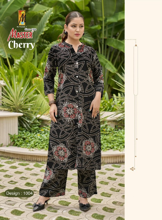 MASTER CHERRY WHOLESALE READYMADE RAYON PRINTED CASUAL WEAR CORD SET FOR EXPORT