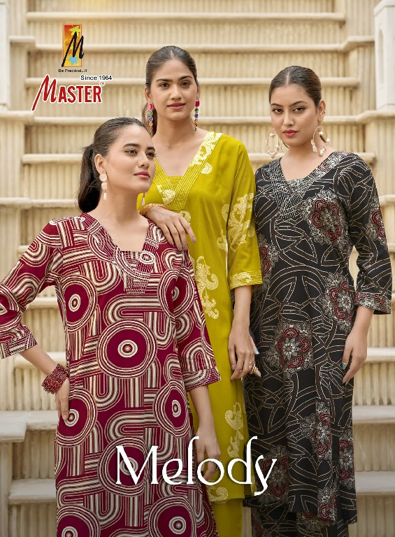 MASTER MELODY WHOLESALE READYMADE RAYON PRINTED TRENDY STYLISH CORD SET FOR EXPORT