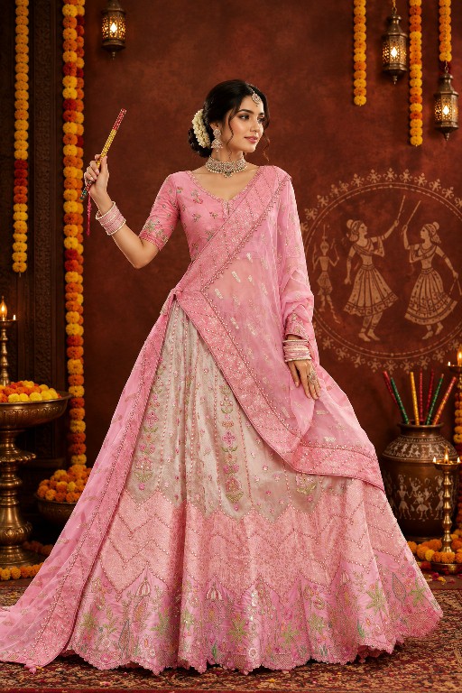 SL FESTIVAL LEHENGA COLLECTION WHOLESALE FANCY SILK BEAUTIFUL LEHENGA CHOLI FOR EVERY OCCASION EXPORTER