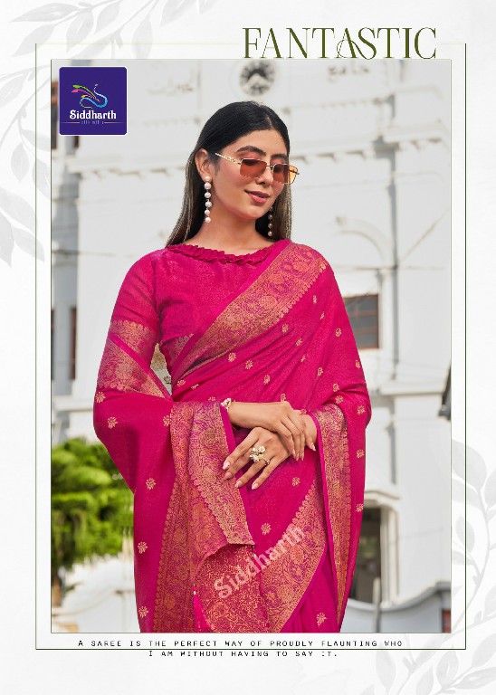SIDDHARTH SILK MILLS KIYARA SILK WHOLESALE SOFT BANARAS SILK ELEGANCE INDIAN SAREES FOR WOMEN SUPPLIER
