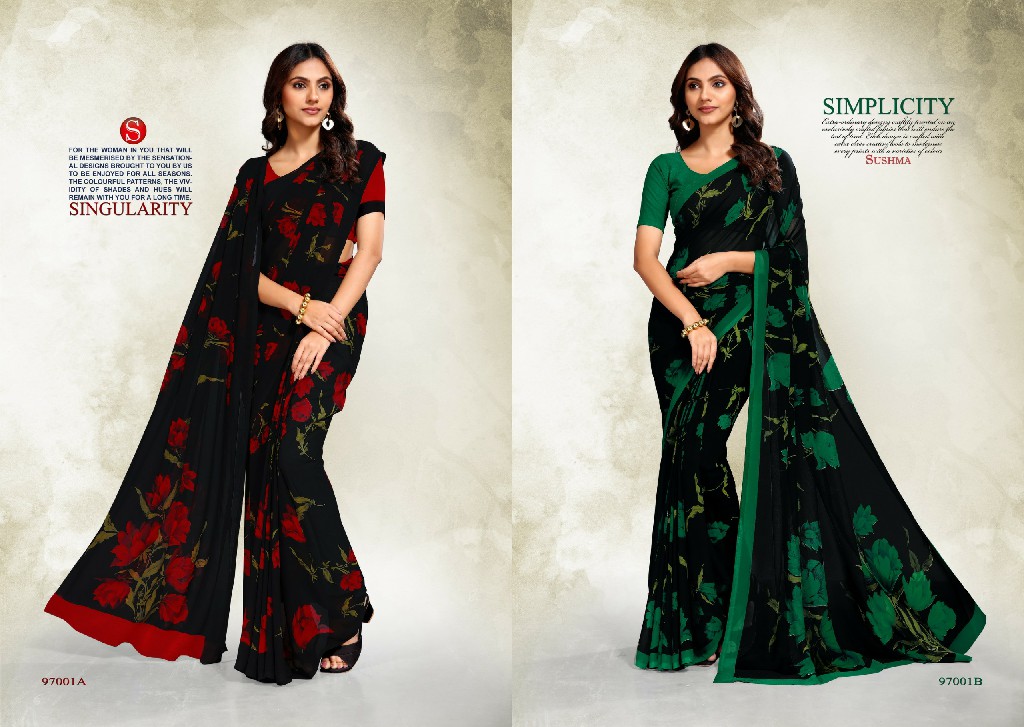 SUSHMA CRAZE CLASS WHOLESALE CRAZE PRINTED DAILY WEAR INDIAN SAREES FOR WOMEN ONLINE