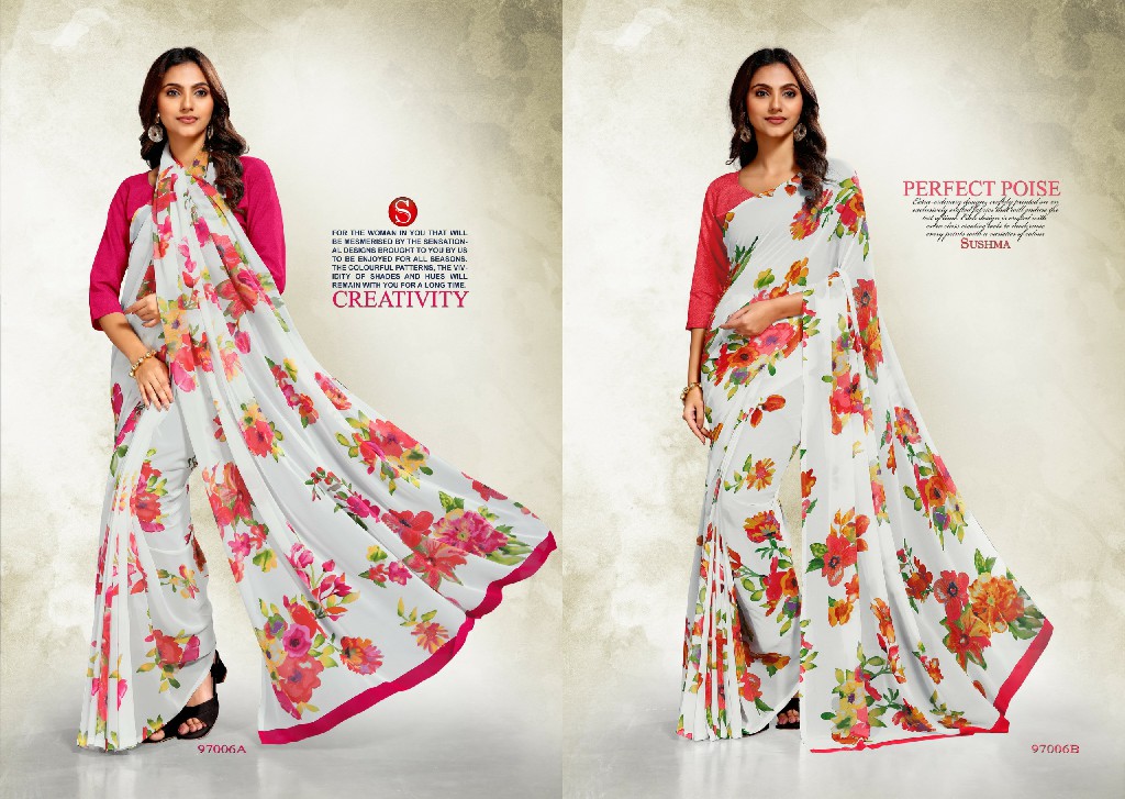 SUSHMA CRAZE CLASS WHOLESALE CRAZE PRINTED DAILY WEAR INDIAN SAREES FOR WOMEN ONLINE