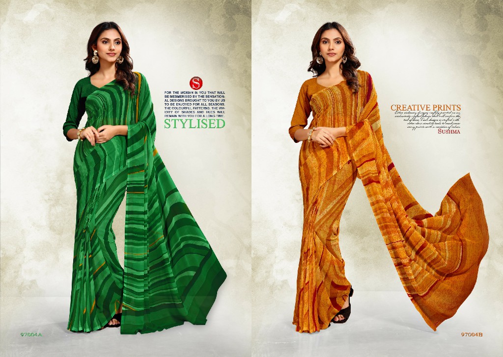 SUSHMA CRAZE CLASS WHOLESALE CRAZE PRINTED DAILY WEAR INDIAN SAREES FOR WOMEN ONLINE