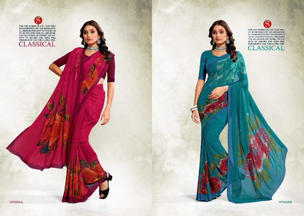 SUSHMA CRAZE CLASS WHOLESALE CRAZE PRINTED DAILY WEAR INDIAN SAREES FOR WOMEN ONLINE