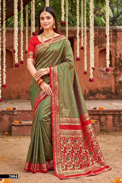 SAROJ USHA SILK VOL 2 WHOLESALE PURE SILK ETHNIC WEAR INDIAN SAREES FOR WOMEN SUPPLIER