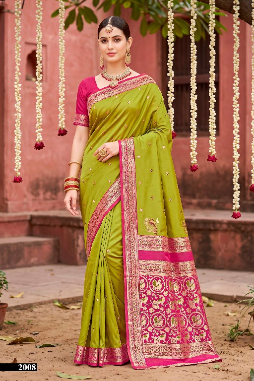 SAROJ USHA SILK VOL 2 WHOLESALE PURE SILK ETHNIC WEAR INDIAN SAREES FOR WOMEN SUPPLIER