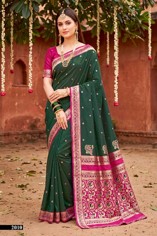 SAROJ USHA SILK VOL 2 WHOLESALE PURE SILK ETHNIC WEAR INDIAN SAREES FOR WOMEN SUPPLIER