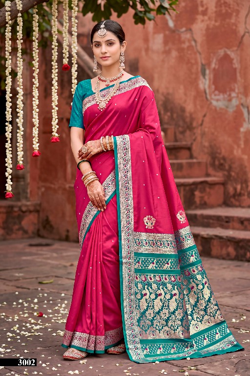 SAROJ USHA SILK VOL 3 WHOLESALE PURE SILK GORGEOUS LOOK INDIAN SAREES FOR WOMEN ONLINE