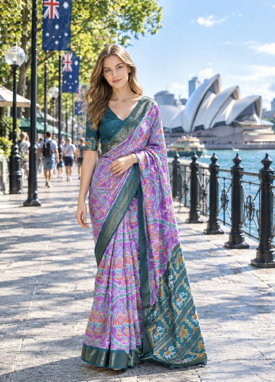 SL LUXURY VOL 1 WHOLESALE SOFT ART SILK PRINTED ELEGANT STYLISH SAREES FOR WOMEN EXPORTER